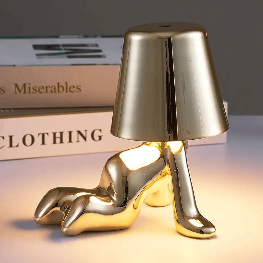 Muse Little Man Rechargeable Table Lamp VELVET VOGUE