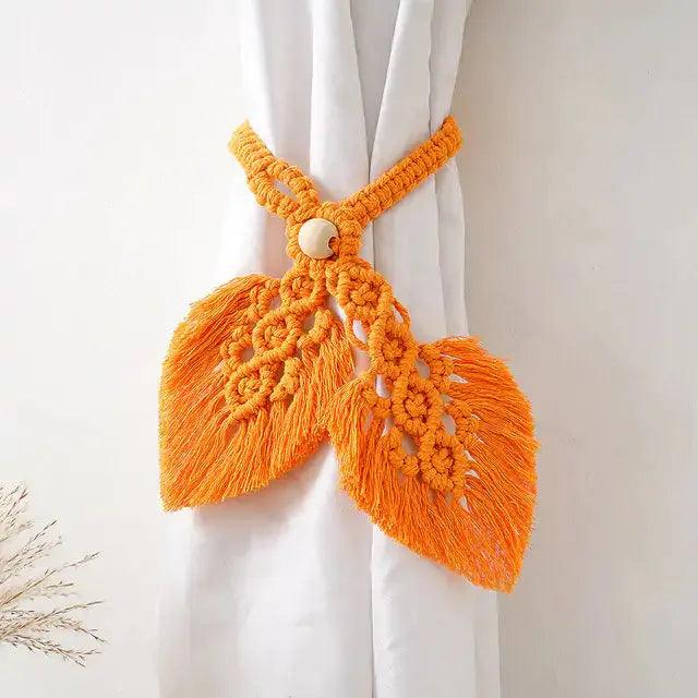 Macrame Room Decoration Curtain Tieback Rope  | ADIAMANT FINDS