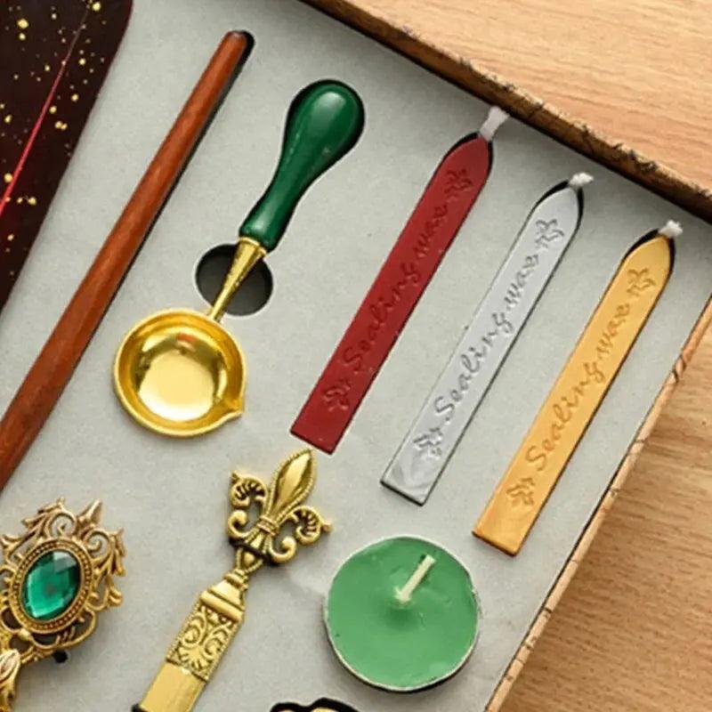 Antique Feather Dip Pen Kit  | ADIAMANT FINDS