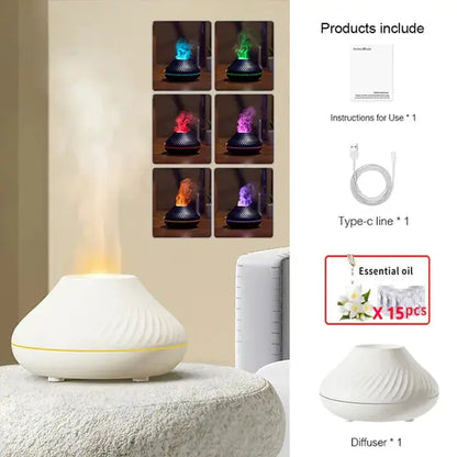 REUP Volcanic Flame Diffuser VELVET VOGUE