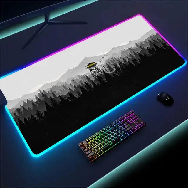 Luminous LED Lighting Mouse Pad  | ADIAMANT FINDS