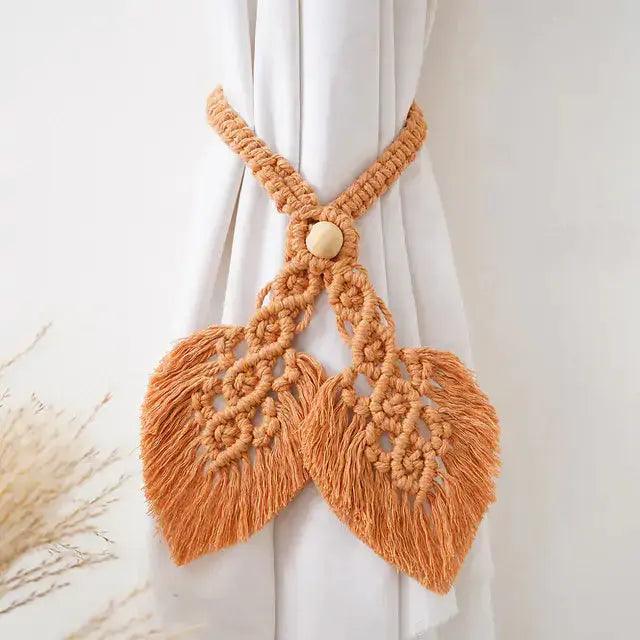 Macrame Room Decoration Curtain Tieback Rope  | ADIAMANT FINDS