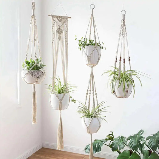 Macrame Plant Hangers VELVET VOGUE