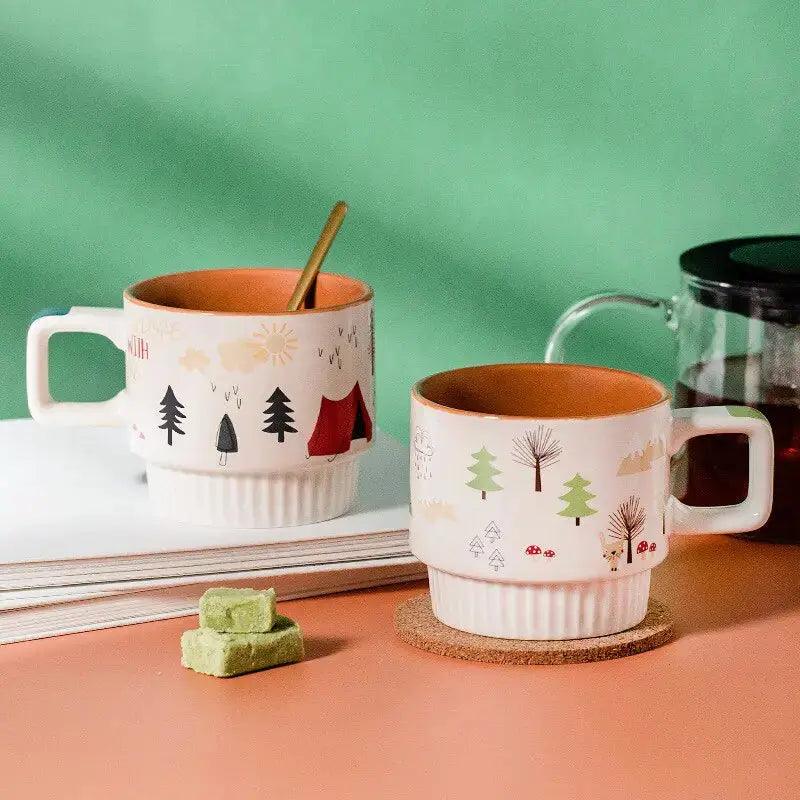 DIY Hand-Painted Ceramic Mug  | ADIAMANT FINDS