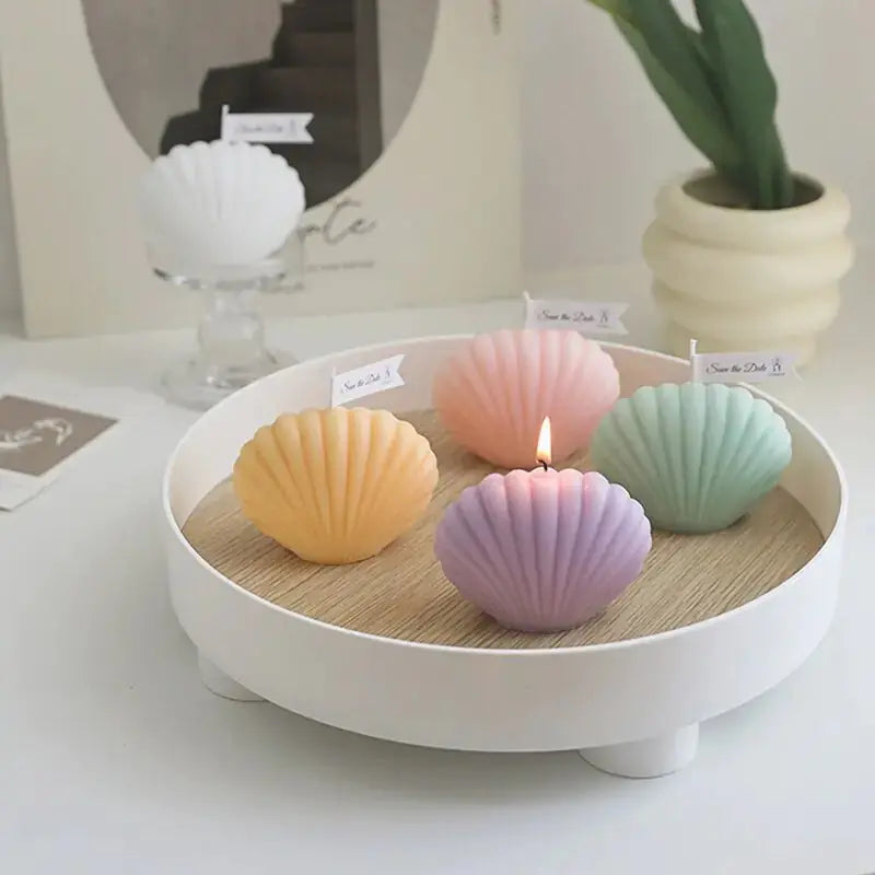 Shell Scented Aromatherapy Candles VELVET VOGUE