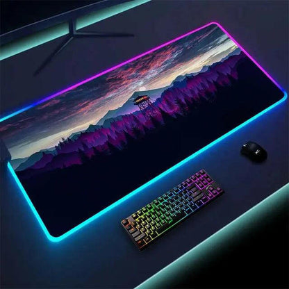 Luminous LED Lighting Mouse Pad  | ADIAMANT FINDS