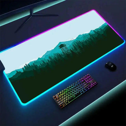 Luminous LED Lighting Mouse Pad  | ADIAMANT FINDS