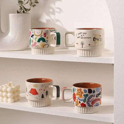 DIY Hand-Painted Ceramic Mug  | ADIAMANT FINDS